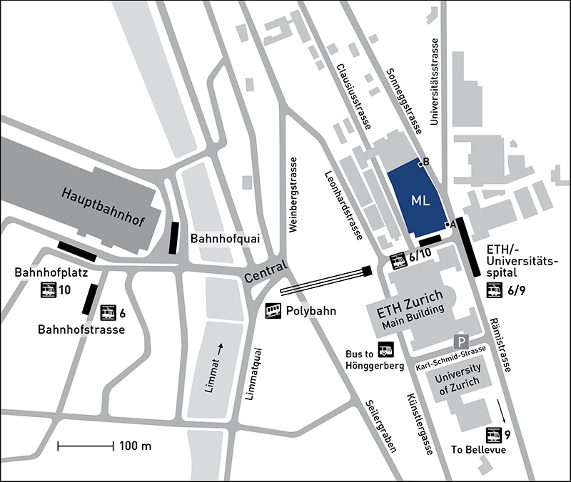 Enlarged view: Map ML Building 